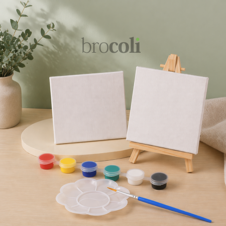 Mini Canvas Paint Set